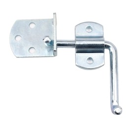 Boxer Tools Side Gate Latch Sets for Stake Body Gates, Clear Zinc, 4 Count