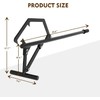FAHKNS 50.8" Long Handle Log Lifter, Ups to 25" in