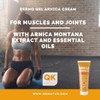 QKnatur - ARNICA MONTANA GEL CREAM - For muscles and