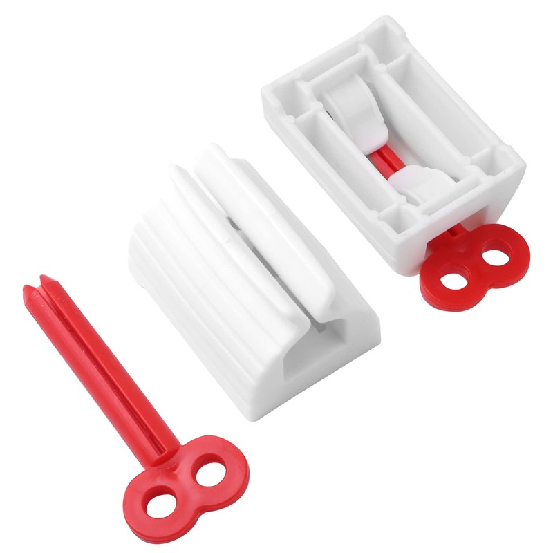 3pcs-Rolling Tube Toothpaste Squeezer Toothpaste Seat Holder Stand for Bathroom
