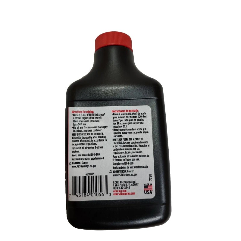 ECHO Red Armor 2 Stroke Oil - 5.2 fl oz