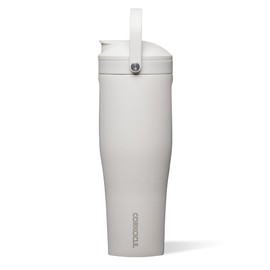 Corkcicle Stainless Stell Protein Shaker with Leakproof Lid, 30oz - Oat Milk
