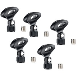 5-Piece Pronomic MC-1 Standard Microphone Clamp SET