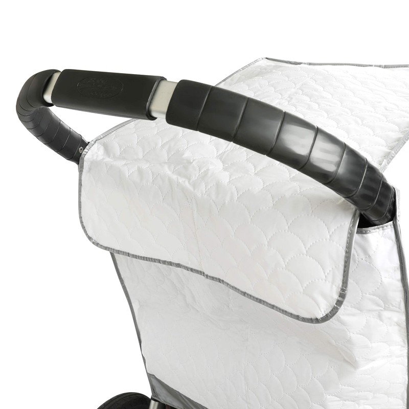 Masirs Baby Stroller Rain Cover - Universal Size, Provides Extra