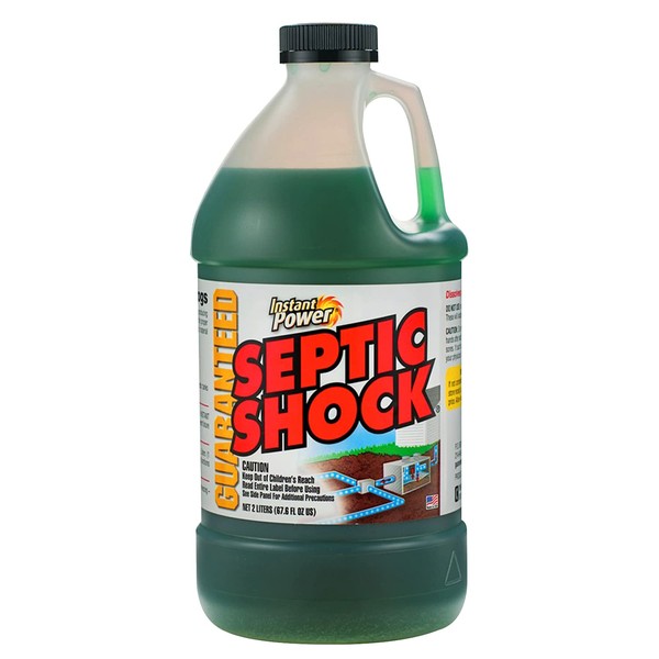 Instant Power Septic Shock – Septic Tank Treatment, Drain Cleaner