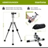 Mantona Kaleido 21185 Mini Photo/Table/Travel Tripod with Ball Head with