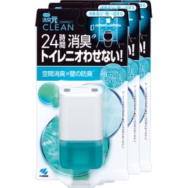 Toilet Deodorizer Cleaner, Compact, Fresh Shower, Air Freshener, For Toilet, Stationary Type, 1.9 fl oz (54 ml) x 3 (Bonus Included)