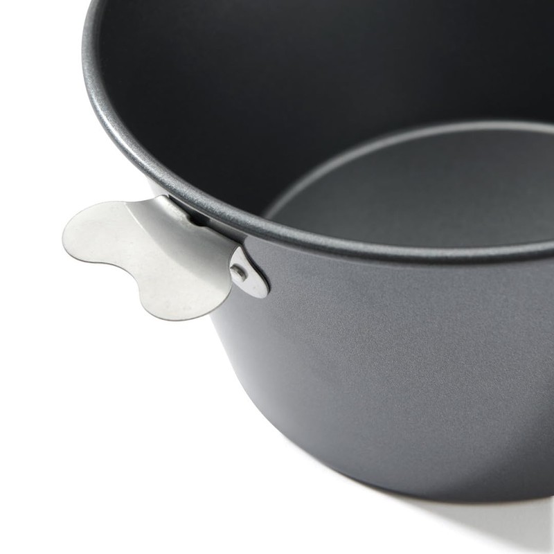 Backform Charlotte 18 cm aus beschichtetem Edelstahl Antihaft – DE BUYER