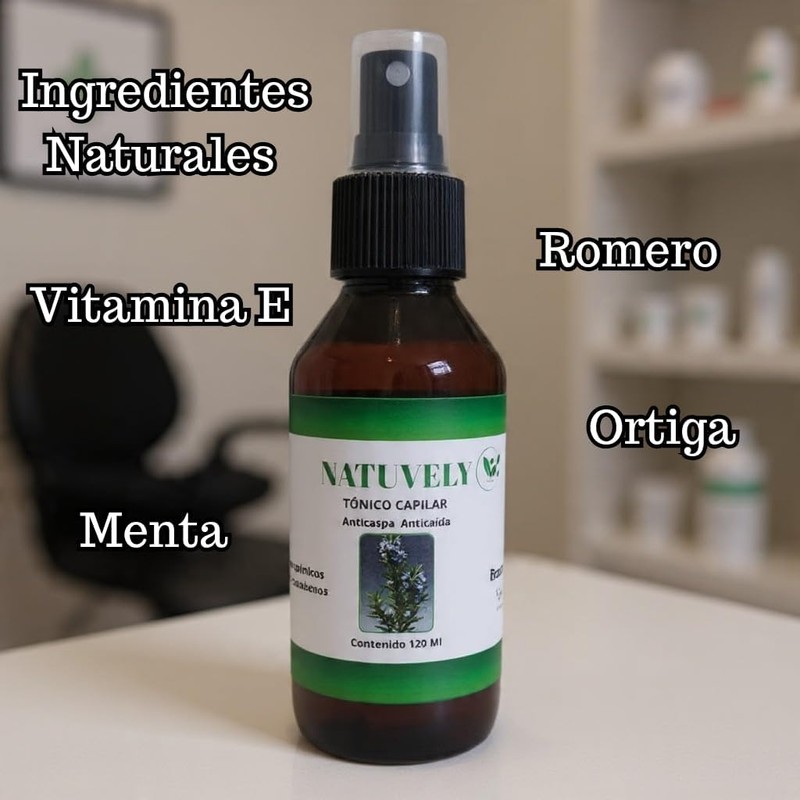 Loción De Romero Para Cabello