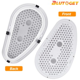 Upgraded W10828351 Dryer Lint Filter Screen & Cove by Blutoget - Compatible for Kenmore Whirlpool Stackable Washer/Dryer Lint Trap -Replaces 8531964 8531967 8531966 AP5985829-1 YEAR WARRENTY