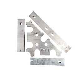 Welding Square DIY, Laser Cut 1/4" Steel Plate, Precise (8x8 Sq 90)