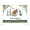 Ticuenicoa 7x5ft American Football Oh Boy Baby Shower Backdrop A