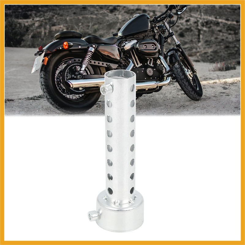 Partuto 45mm Universal Exhaust Pipe Baffle Muffler Insert Baffle Replacement