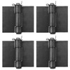 MOUNTAIN_ARK 4 Pack 3-3/8" x 3-3/8" Weldable Hinges, Heavy Duty