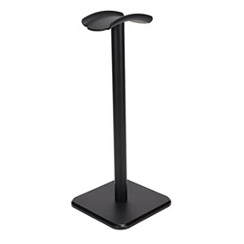 Soporte para Auriculares, Soporte Universal Auriculares para Juegos, Base Antideslizante Ancha, Soporte para Auriculares con Bandeja de TPU, Barra de 