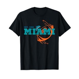 Miami EST 1966 Sports Team Athletic Ball Novelty T-Shirt