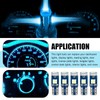 Arwrilt 20 PCS T5 Led Bulb Dash Lights, 3030 3SMD