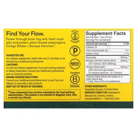 Royal Jelly Brain Fuel, 6 Vials, 0.35 fl oz (10 ml) Each