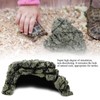 Turtle Reptile Basking Hide Cave, Decor Ornament with Climbing Terrace,