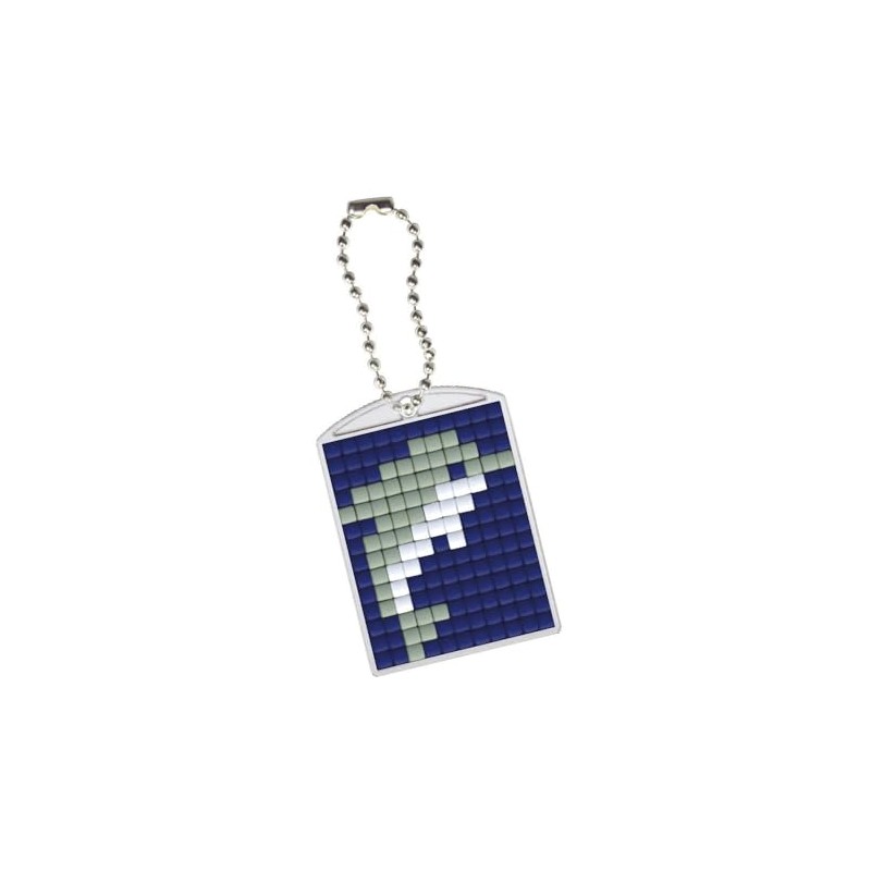 PIXEL Creative Keychain Kit 4 x 3 cm Dolphin