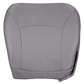 The Seat Shop Driver Bottom Replacement Vinyl Seat Cover - Medium Flint Gray (Compatible with 2004-2008 Ford Econoline E-Series E150, E250, E350)