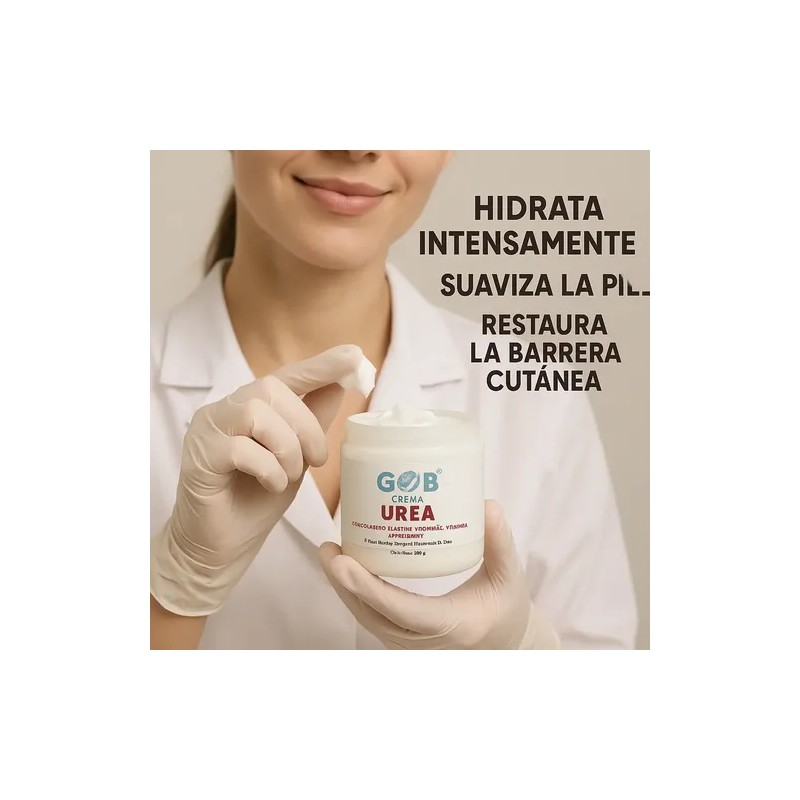 Crema Facial Y Corporal De Urea Ozonizada - Go3b -