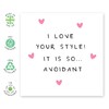 Love Greeting Card – "I Love Your Style!" – Gifts