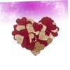 Alipis Heart Shaped Confetti 60 Pack Mini Delicate Scatter for