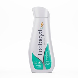 Lactacyd Pro-Bio Calm Shampoo Íntimo con Avena, Lirio Azul y Bisabolol, Hipoalergénico, 200 ml