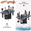 BEAKEY Make up Brush Drying Rack, Collapsible Makeup Brush Holder