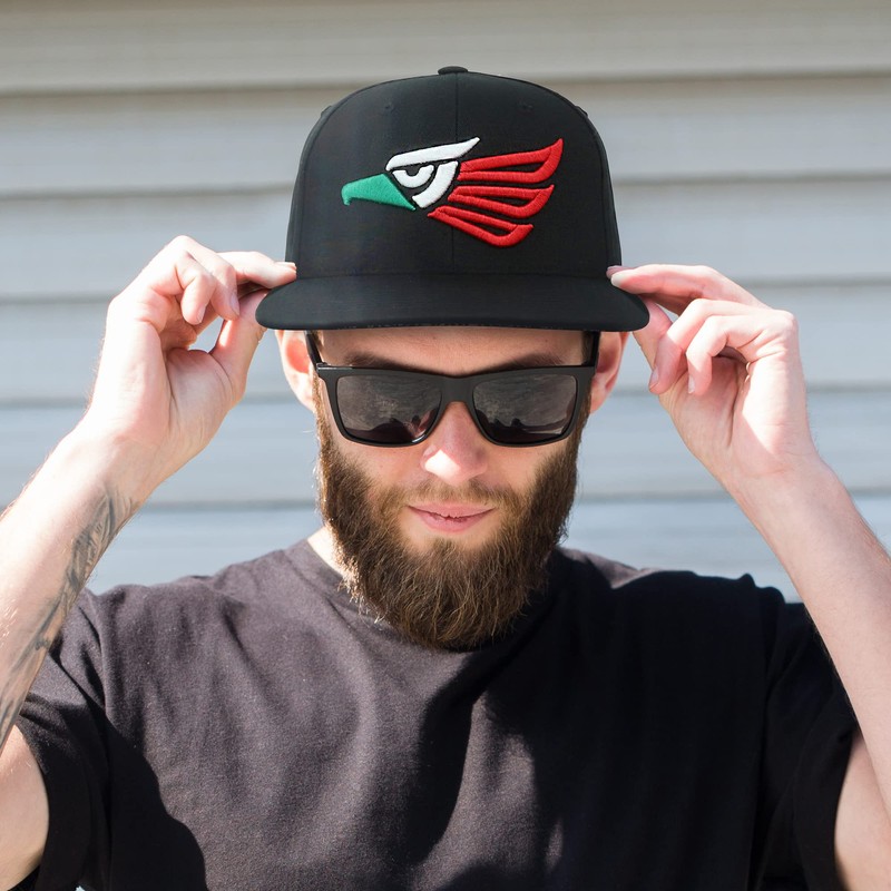 Trendy Apparel Shop Hecho En Mexico Eagle 3D Gorra bordada