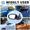 Black Left Driver Side Mirror Replacement For Nissan Sentra 2020
