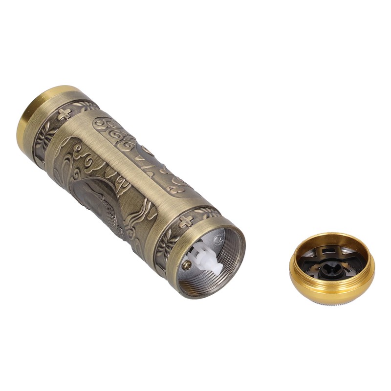 Portable Electric Shaver Bronze Stainless Steel Razor USB Charging Electric