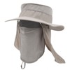 Fishing Hat Nylon Breathable Sun Protection Caps with Neck Flap