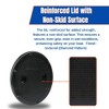 SEAFLO 4" - 8" Black Circular Non Slip Inspection Hatch
