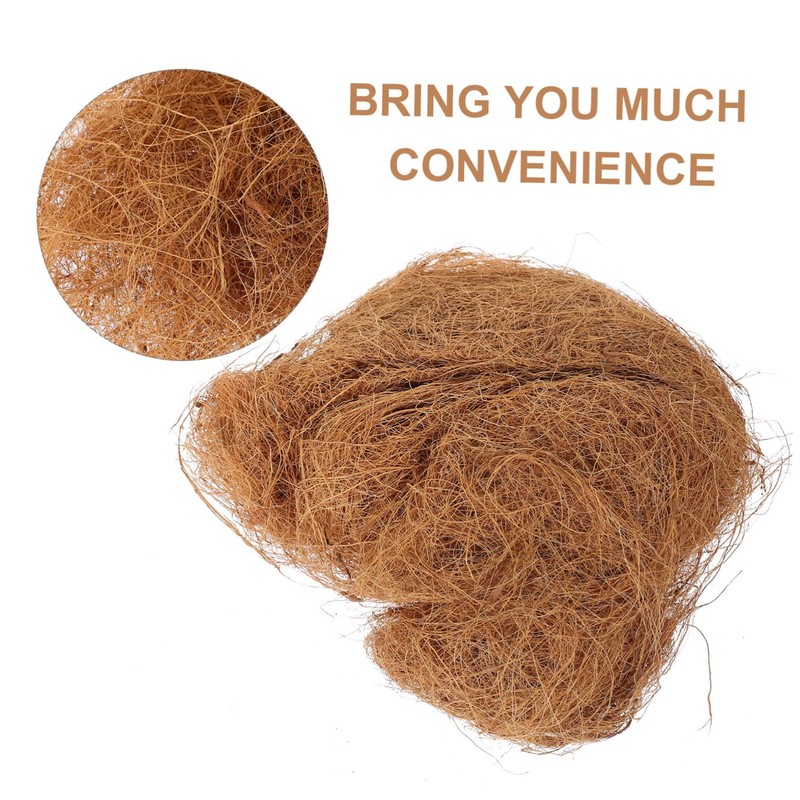 SUPVOX Coconut Palm Silk Soil Coir Mulch Fiber for Planting