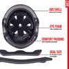 CORE Protection Street Helmet Skate/BMX/Bike/MTB/Roller Derby/Scooter - White/Black, XS/S