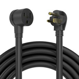 YESWELDER 20ft 250 Volt Welder Extension Cord 8 AWG Power Extension for Welding Machines， NEMA 6-50P to 6-50R