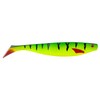 PetrisCatch Firetiger Yellow Rubber Fish Set + 4 Steel Leaders,