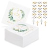 Forhandy Pack of 80 Napkins Christening, 33 x 33 cm