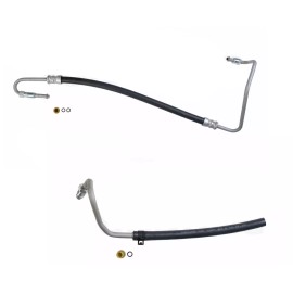 Sunsong North America Power Steering Pressure & Return Hose For 1991-1995 Jeep Wrangler 4.0L 2pc
