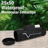Rongon 25x50 High-Power Monocular Telescope with Smartphone Adapter Tripod and