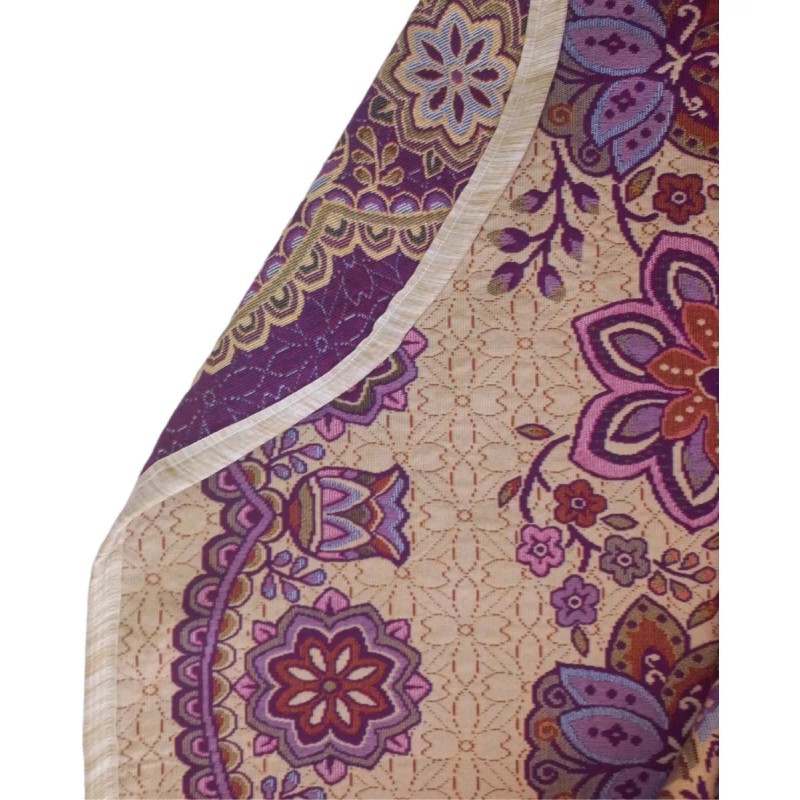 Texben Colcha Individual Hilo Acrílico Jacquard Doble Vista.