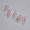 Rose Glam Handmade Nail Tips Rose Parts Stone Nails -