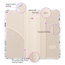 CoBak Car Registration and Insurance Holder - Vehicle Glove Box Car Organizer,Auto Truck Comparment Accessories Case with Magnetic Closure for Driver License,Cards