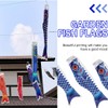 1 Pack Koi Fish Swing Windmill Design 3D Japanese Carp