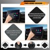 Figpade 4.07"×4.07" Square Car Screen Cleaner,Double Sided Microfiber Screen Cleaning