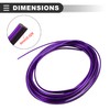 Motoforti Universal Car Trim Strip, PVC, Chrome Purple, 1 Pcs