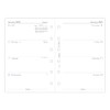 Pocket Week on two pages English 2025