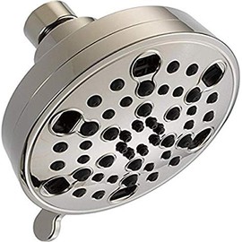 DELTA FAUCET 52638-PN18-PK H2Okinetic 5-Setting Contemporary Shower Head, Polished Nickel